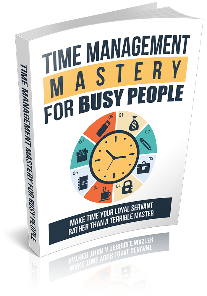 Time Management Mastery For Busy People - book cover