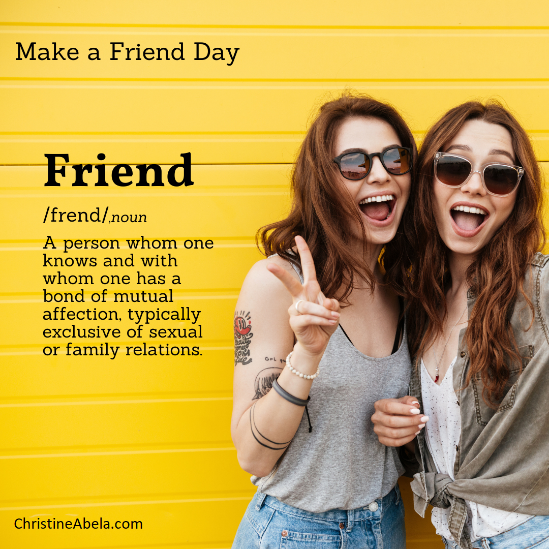 Make a friend day