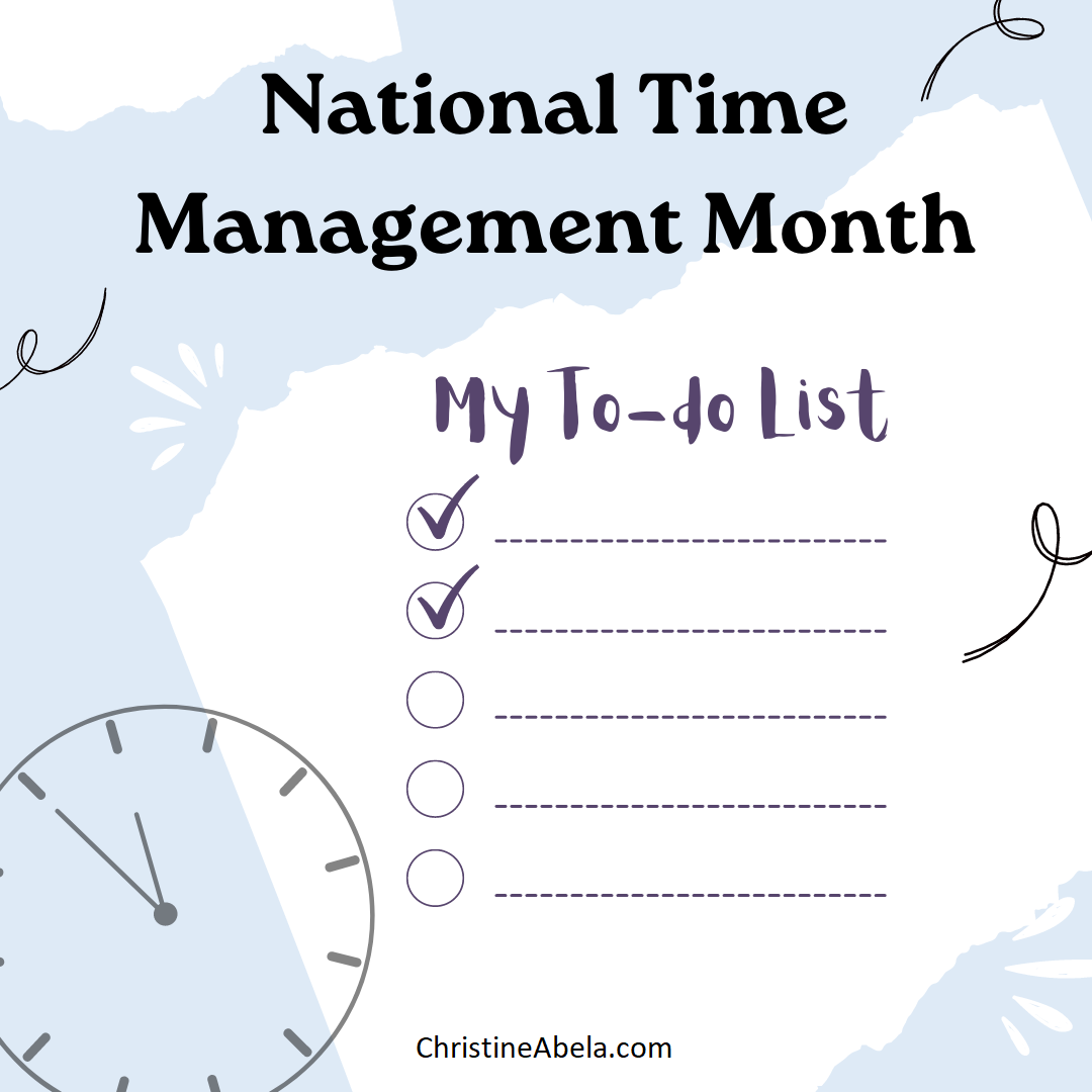 Time Management Month